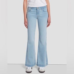 7 for all mankind Dojo Jeans, Size 32, light wash bootcut
